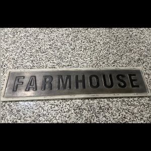 FARMHOUSE WALL DECOR SIGN